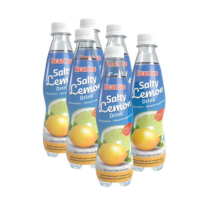 Restore satly lemon 495ml pack