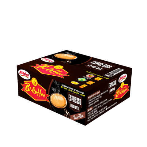 Bi-Coffee Espresso Black Coffee 180ml Can - Bidrico