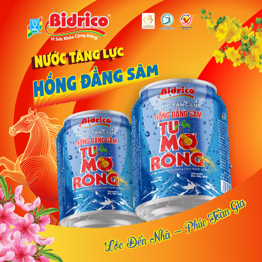 hộp nước tăng lực bidrico