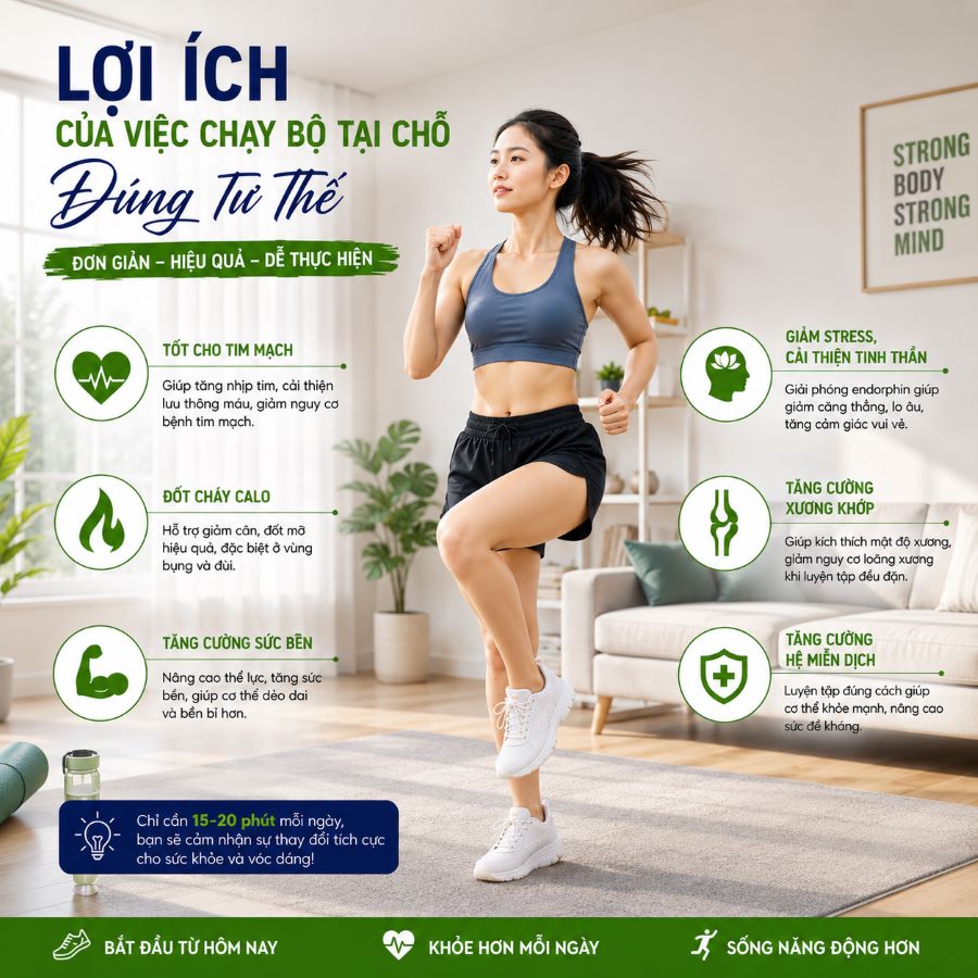 lợi ích của việc chạy bộ đúng cách